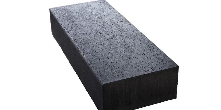 Schellevis Oud Hollandse Traptrede Massief Carbon 50x37x15 cm