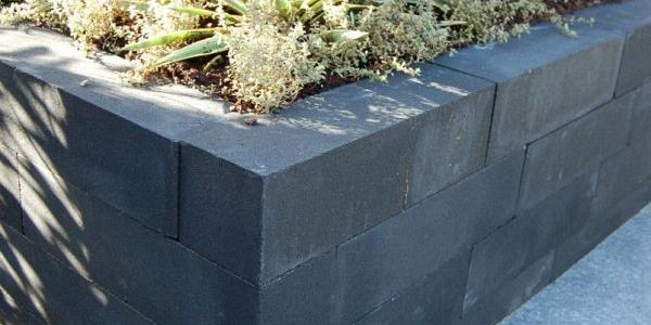 Patioblok Strak Antraciet 60x15x15 cm