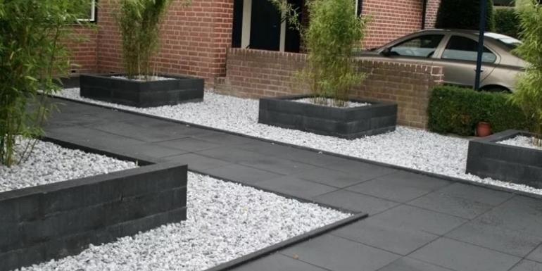 Patioblok Strak Antraciet 60x15x15 cm