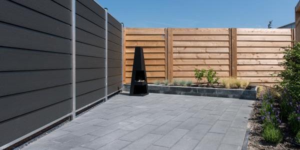 Estetico Wood Oak-Grijs Zwart 60x20x6 cm