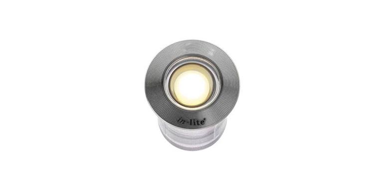 In-lite grondspot FUSION LED RVS 22 mm 12V