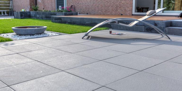 Optimum Fiammato Silver 60x60x4 cm