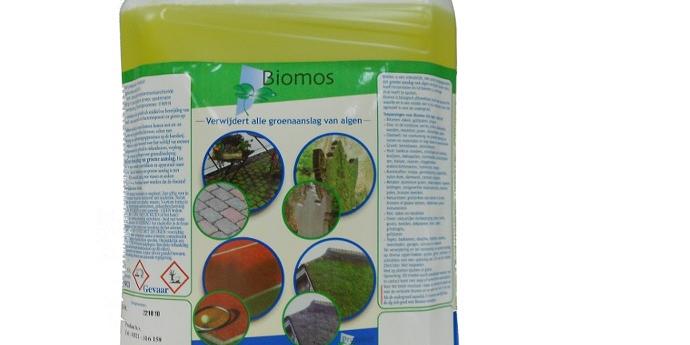 Biomos Algenreiniger Groenaanslagverwijderaar 5 liter