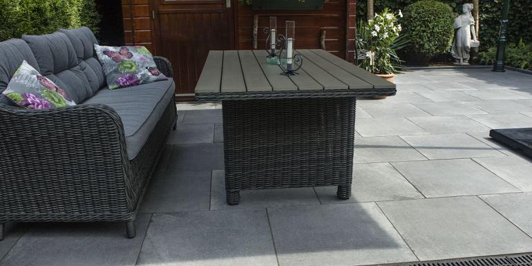 GeoCeramica Roccia Carbon 60x60x4 cm