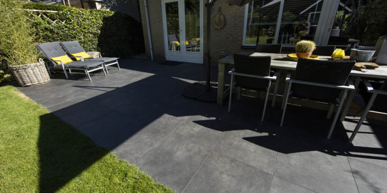 GeoCeramica Cendre Feu 60x60x4 cm