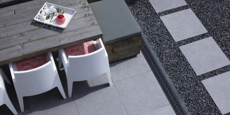 GeoCeramica Impasto Grigio 60x60x4 cm
