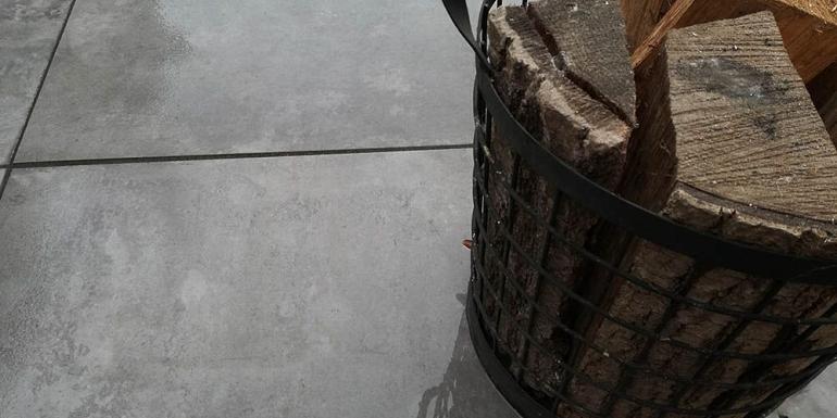 GeoCeramica Concreet Black 60x60x4 cm
