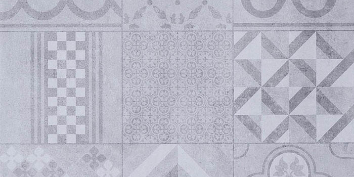 GeoCeramica Mosaik Grey 60x60x4 cm