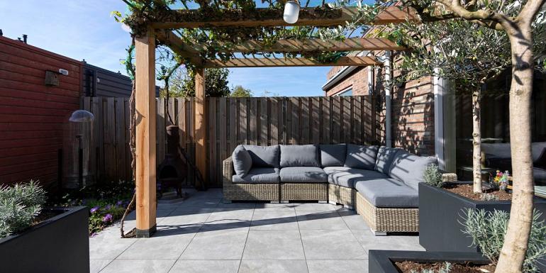 GeoCeramica Tracks Mustang Grey 60x60x4 cm