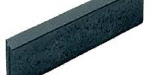 Opsluitband 8x20x100 cm vb Antraciet