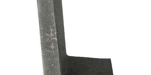L-element Antraciet 60x40x34 cm