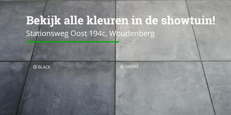 GeoCeramica Concreet Black 100x100x4 cm