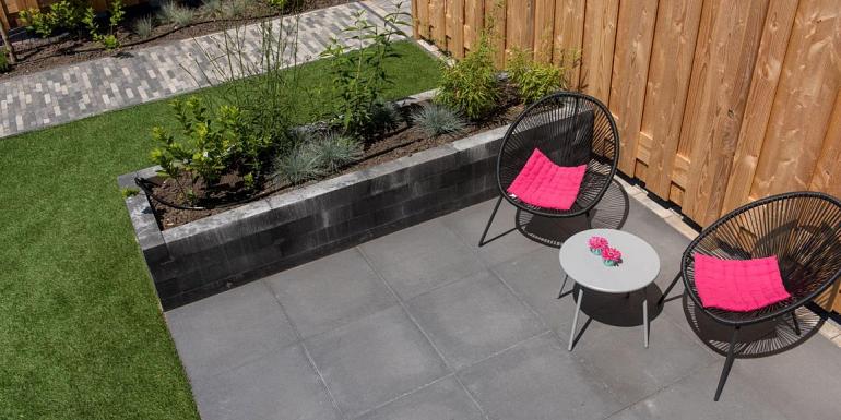 Estetico Steel 60x60x4 cm