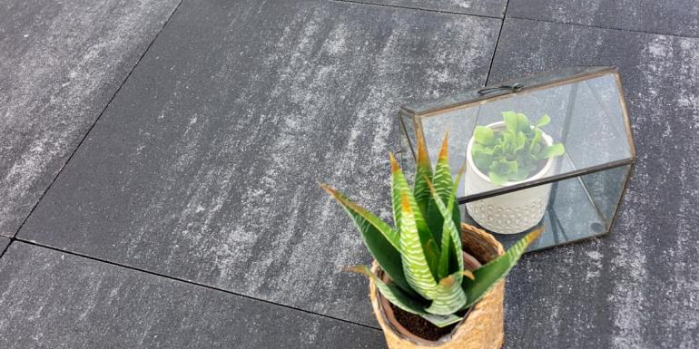 Granitops Plus Santorini Black 60x60x4,7 cm