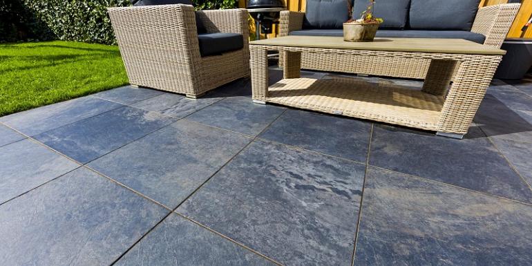 GeoCeramica Ardesie Black Reef 60x60x4 cm