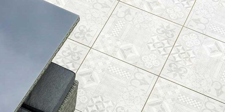 GeoCeramica Mosaik Grey 60x60x4 cm
