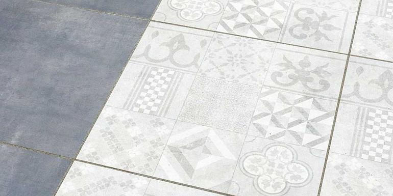 GeoCeramica Mosaik Grey 60x60x4 cm