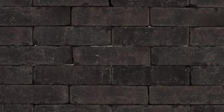 Gebakken Waalformaat Black Panther Antraciet 20x5x6 cm