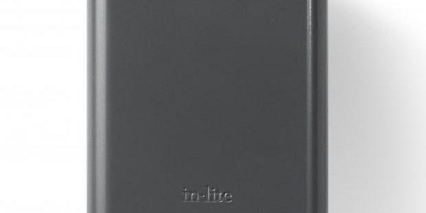 In-lite wandlamp ACE UP-DOWN FLAT GREY 230V