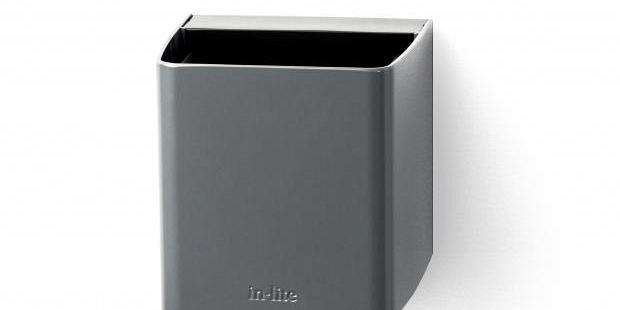 In-lite wandlamp ACE DOWN FLAT GREY 230V