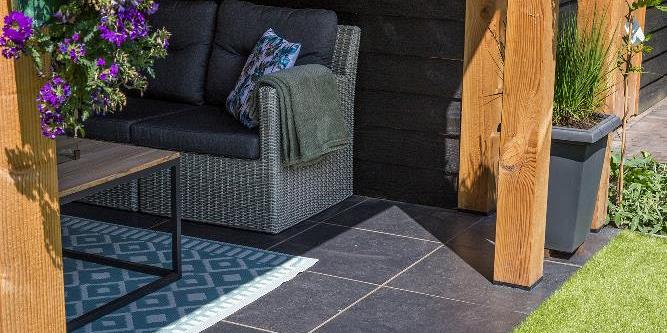 Ceramiton Onyx Black 60x60x3 cm