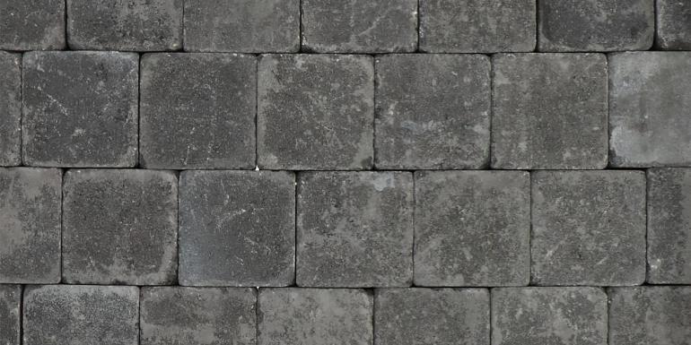 Tambour Antraciet 10x10x6 cm
