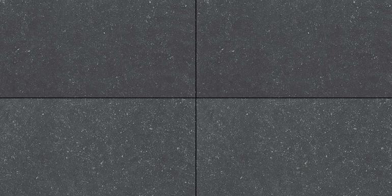 Outdoor Keramiek Tegel Stonelook Black 60x60x3 cm