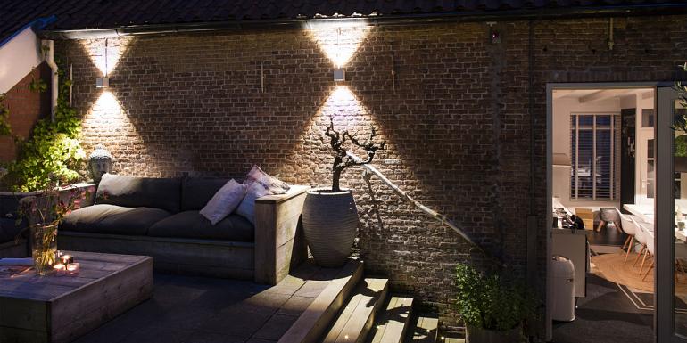 In-lite wandlamp ACE UP-DOWN WHITE 230V