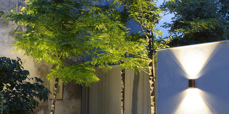 In-lite wandlamp ACE UP-DOWN CORTEN