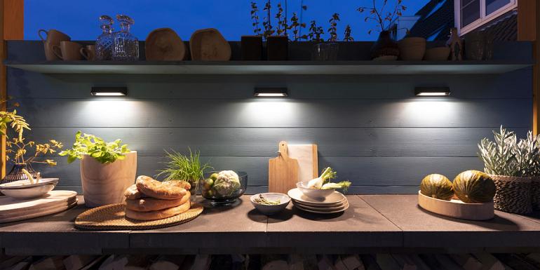 In-lite wandlamp WEDGE SLIM DARK