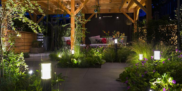 In-lite hoge staande lamp LIV DARK