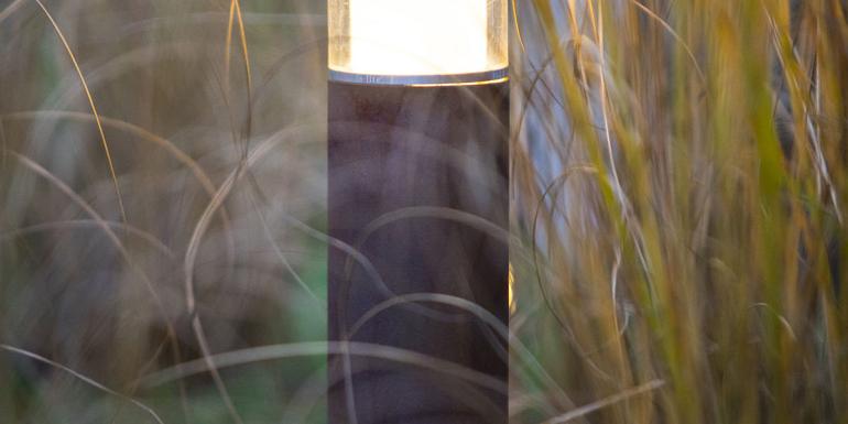 in-lite lage staande lamp LIV LOW CORTEN