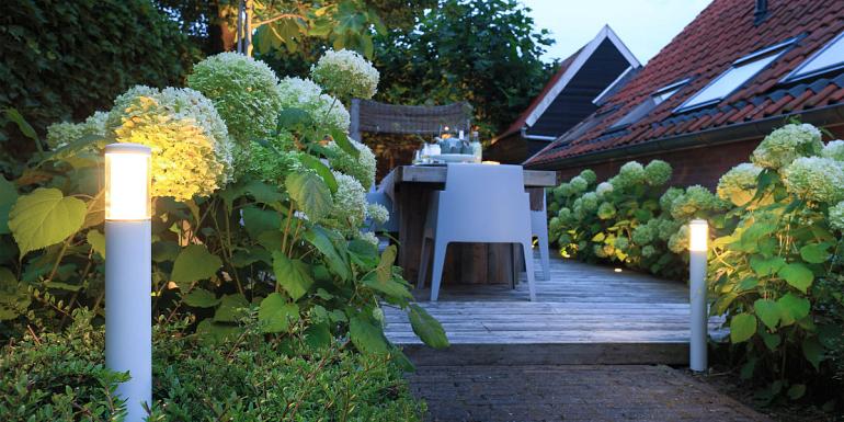 in-lite hoge staande lamp LIV WHITE