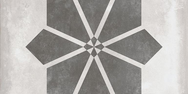 GeoCeramica Etoile Silver Base 60x60x4 cm