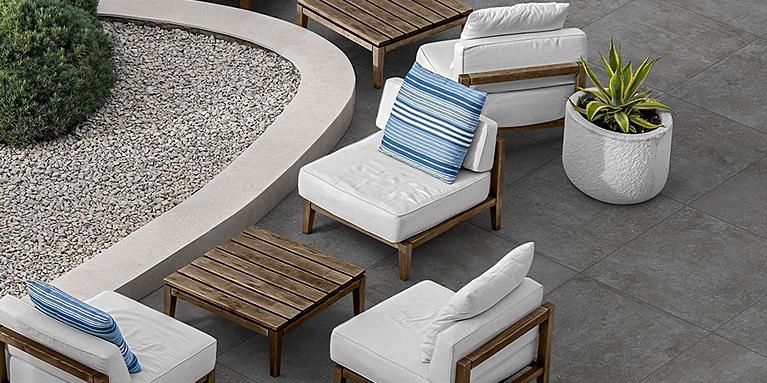GeoCeramica Forma Fumo 80x80x4 cm