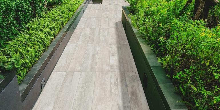 GeoCeramica Ibiza Wood Bianco 30x120x4 cm
