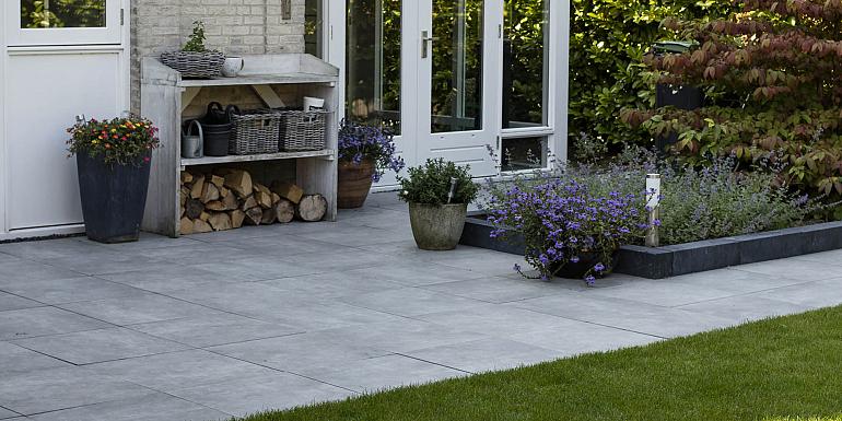 GeoCeramica Evoque Greige 80x80x4 cm