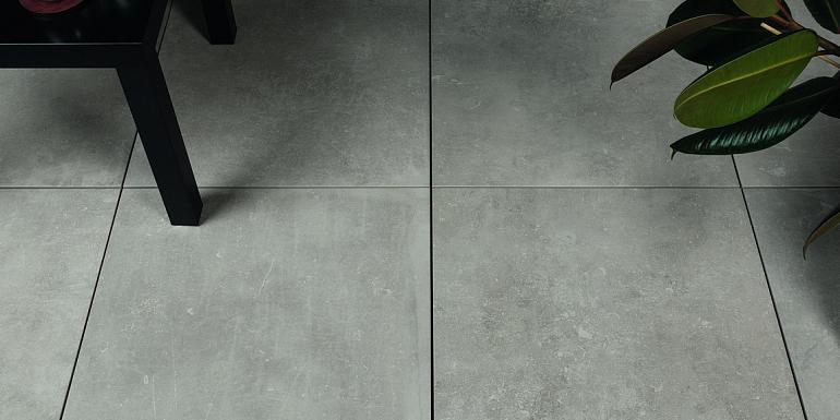 Keramiek Tegel Absolute Grigio 60x60x2 cm