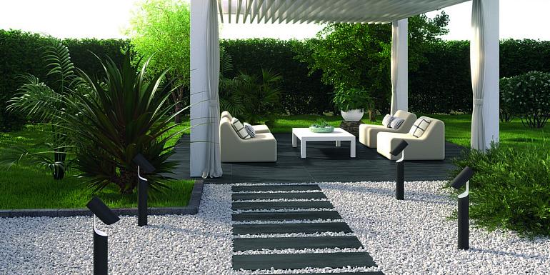 Keramiek Tegel Deck Black 40x120x2 cm