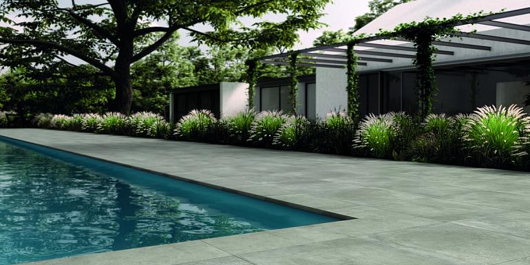 Keramiek Tegel Fusion Cemento 60x60x2 cm