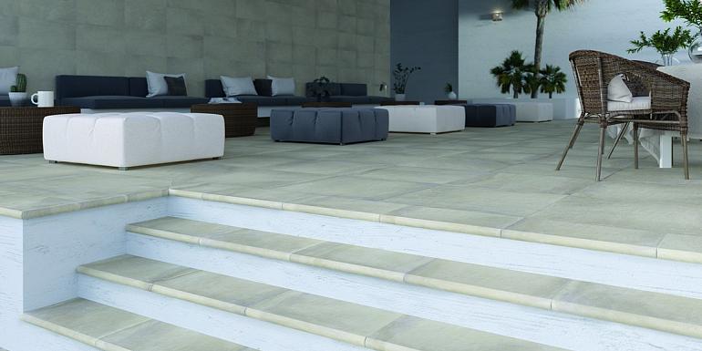 Keramiek Tegel Land Dark Grey 60x60x2 cm
