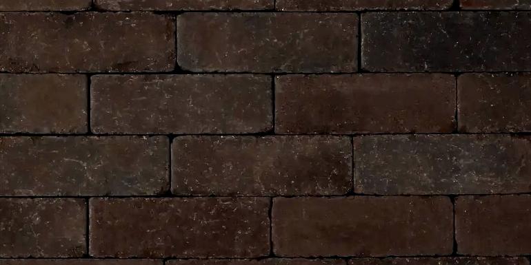 Gebakken Dikformaat Leopard Bruin-paars 20x6,5x6 cm