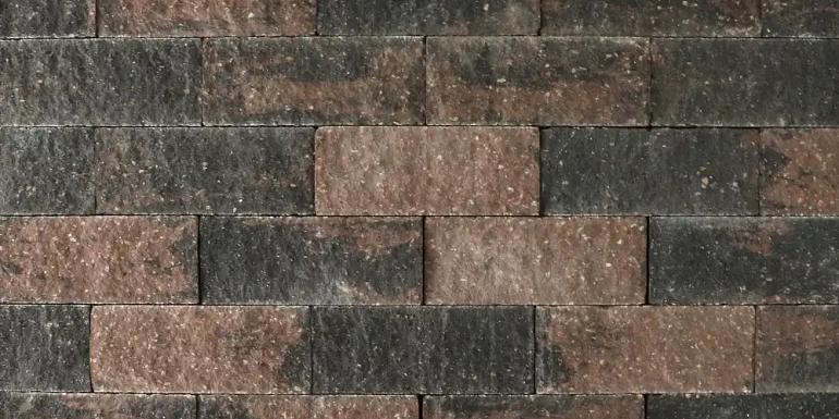Wallblock Split Brons 12x12x30 cm