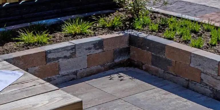 Wallblock Split Texels Bont 12x12x30 cm