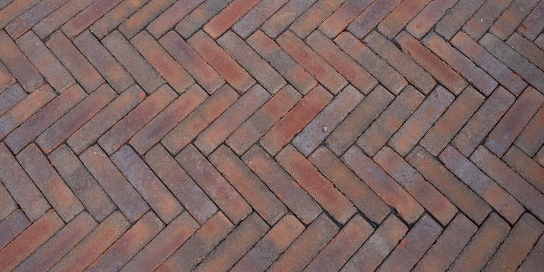 Gebakken Waalformaat Snake Paars-rood 20x5x6 cm