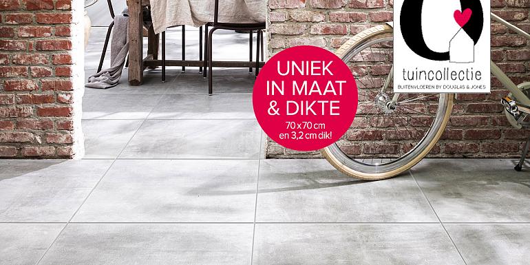 Solostone vtwonen Uni Beton Grey 70x70x3,2 cm