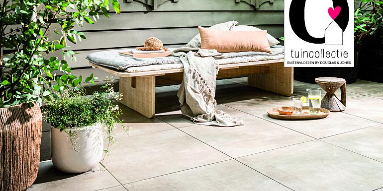 Solostone vtwonen Uni Beton Olive 70x70x3,2 cm