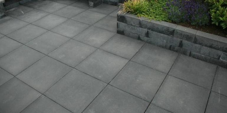 Furora Premium Vlak Antraciet (met facet) 60x60x4 cm