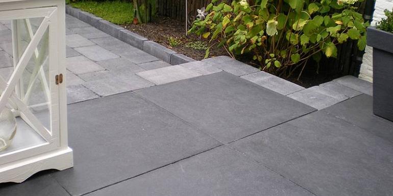 Furora Premium Vlak Antraciet (met facet) 60x60x4 cm
