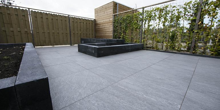 GeoCeramica Fiordi Fumo 80x80x4 cm